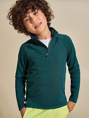 Ekstract - Cardigan sportivo con collo a lupetto