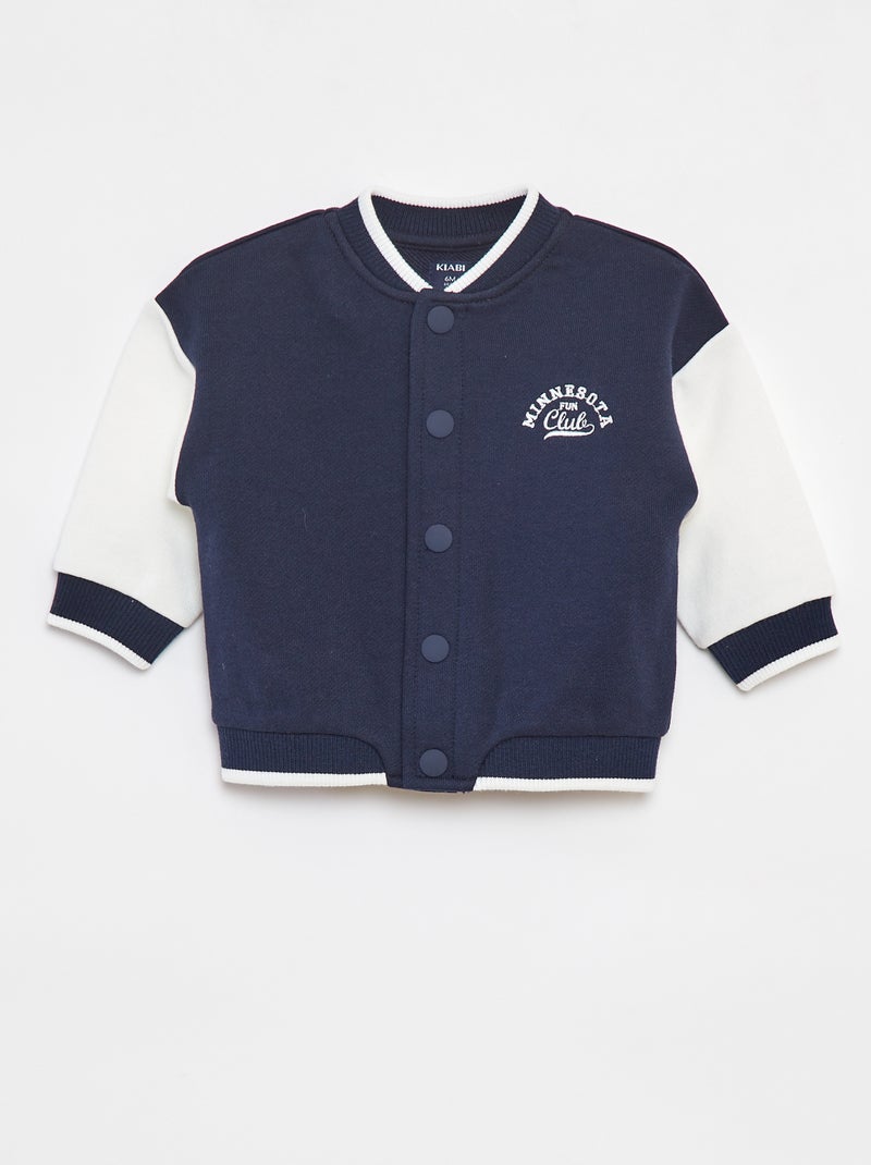 Cardigan stile college Blu - Kiabi