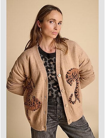 Cardigan tigrea