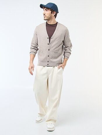 Cardigan tinta unita