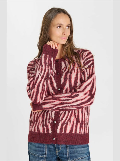 Cardigan zebry - Kiabi