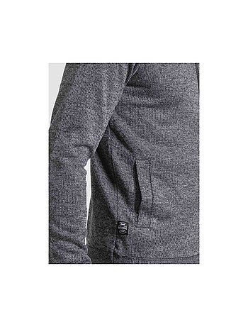 Cardigan zippé col montant LUMORAY