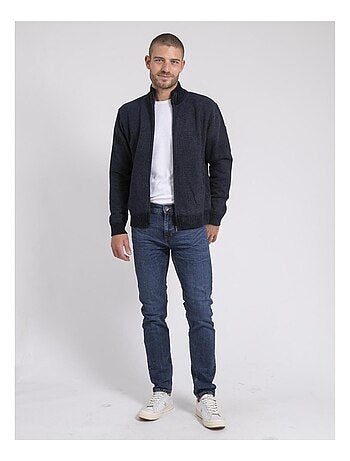 Cardigan zippé col montant lygale