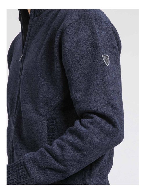 Cardigan zippé col montant lygale - Kiabi Cardigan zippé col montant lygale - Kiabi