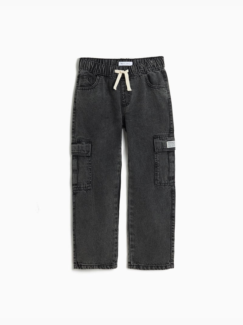 Cargo Jeans, MO Fashion Grigio - Kiabi