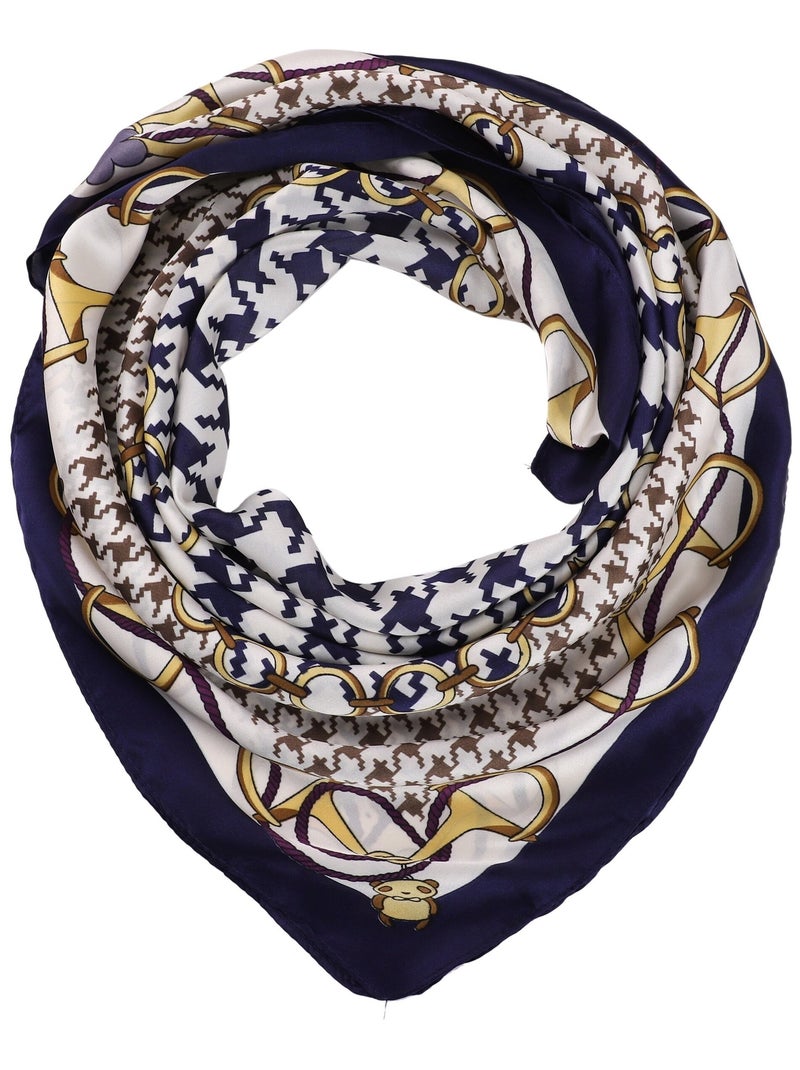 Carré di seta BEAN Blu marino - Kiabi