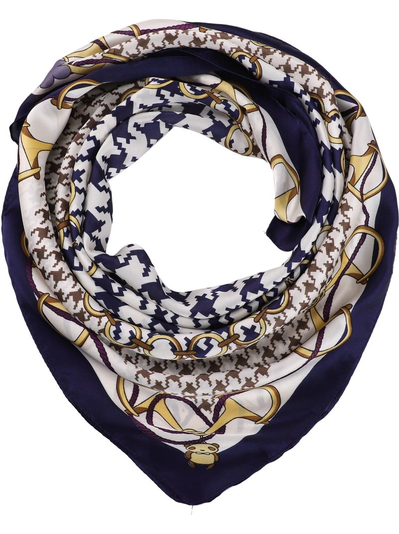Carré di seta BEAN Blu marino - Kiabi