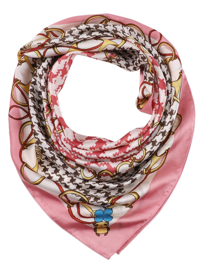 Carré di seta BEAN Rosa - Kiabi