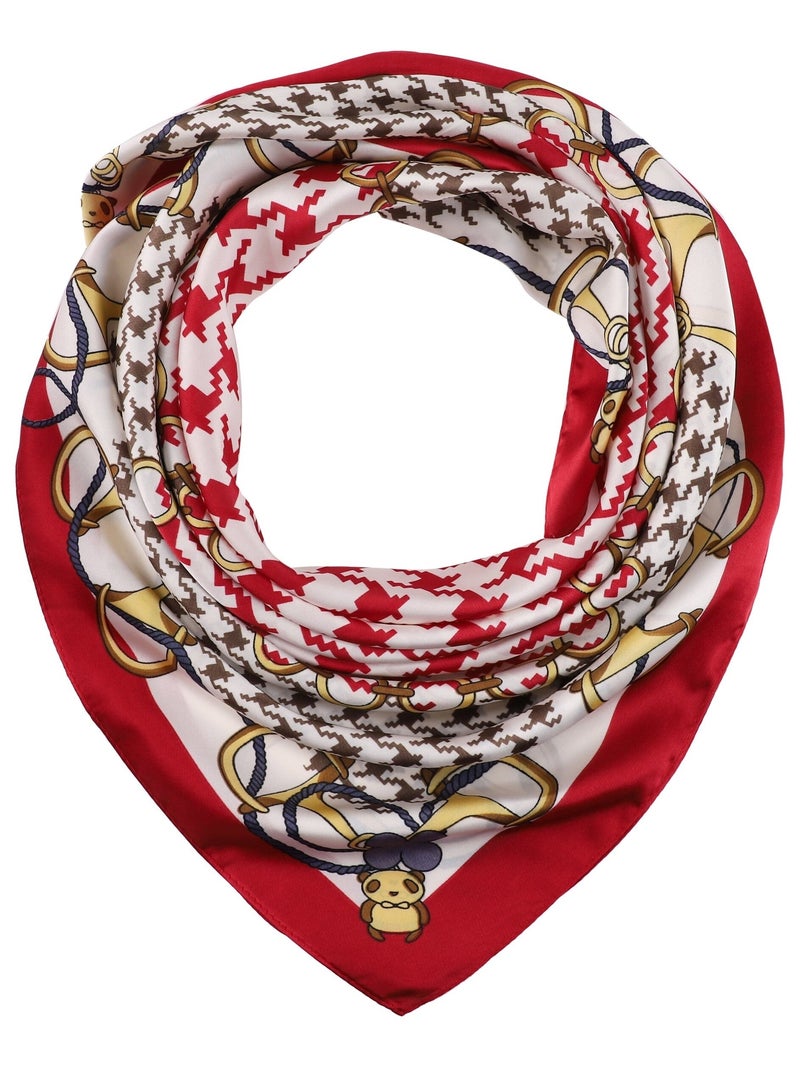 Carré di seta BEAN Rosso - Kiabi