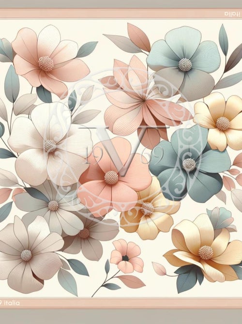 Carré di seta Grand Spring Flowers - Kiabi