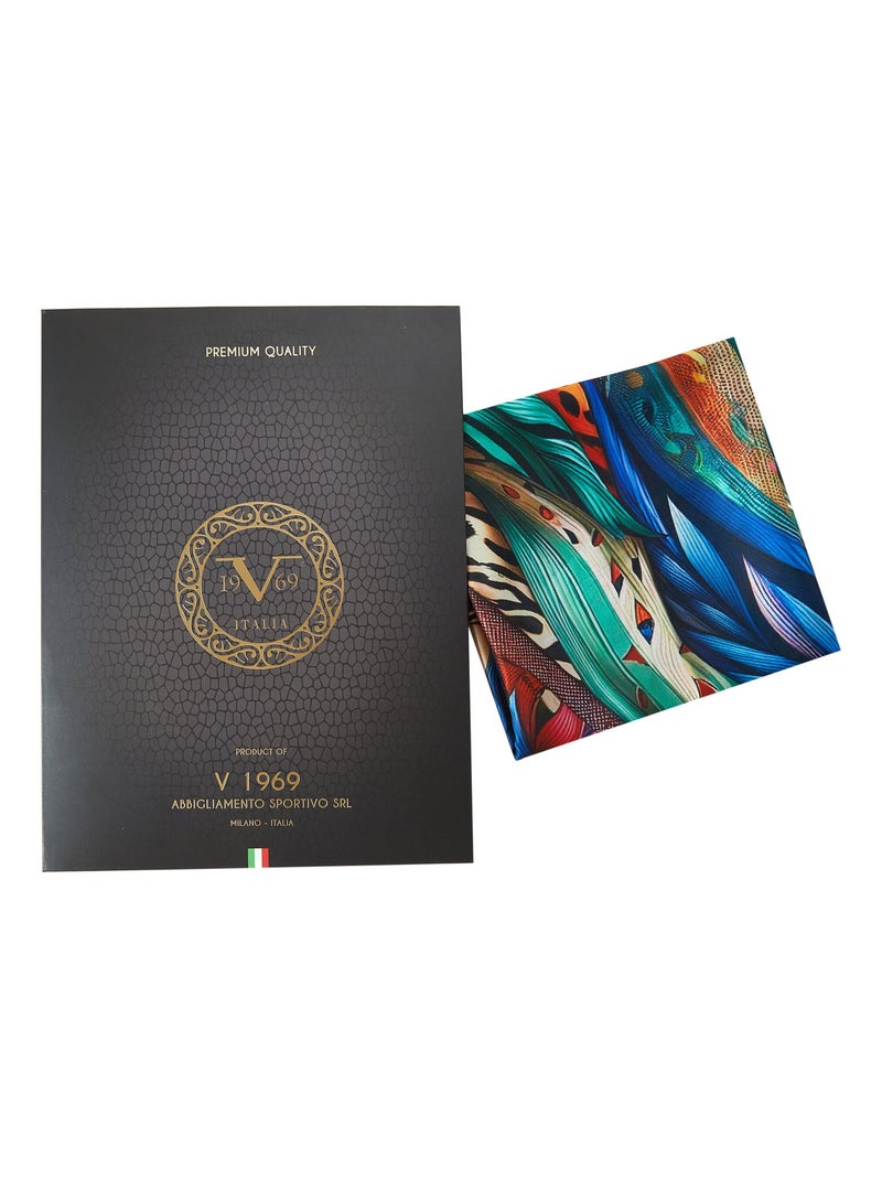 Carré di seta Leo Feather Multicolore - Kiabi