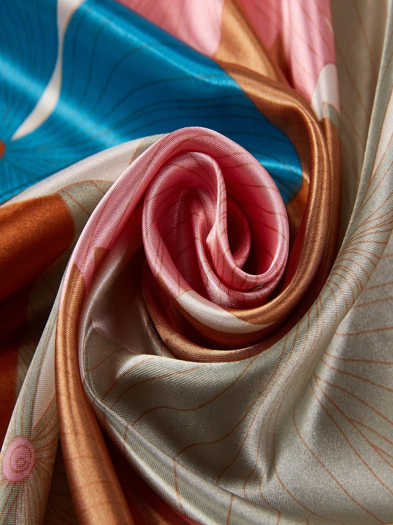 Carré seta Bigflow Rosa - Kiabi