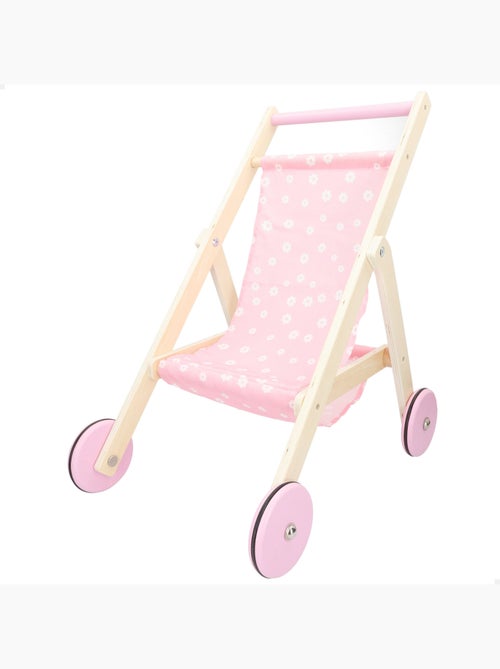 Carrello per bambole 36 cm in legno WOOMAX - Kiabi