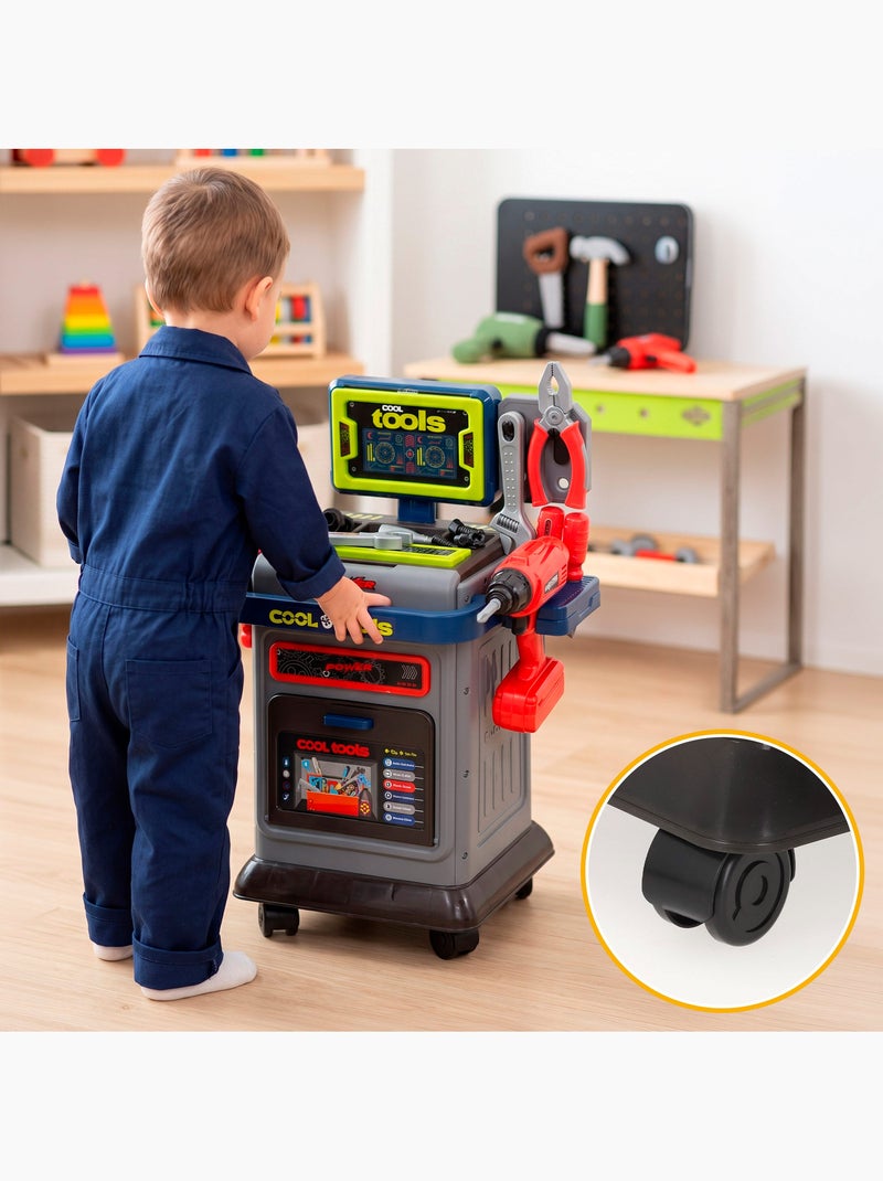 Carrello portautensili con accessori - colorbaby. I miei utensili N/D - Kiabi