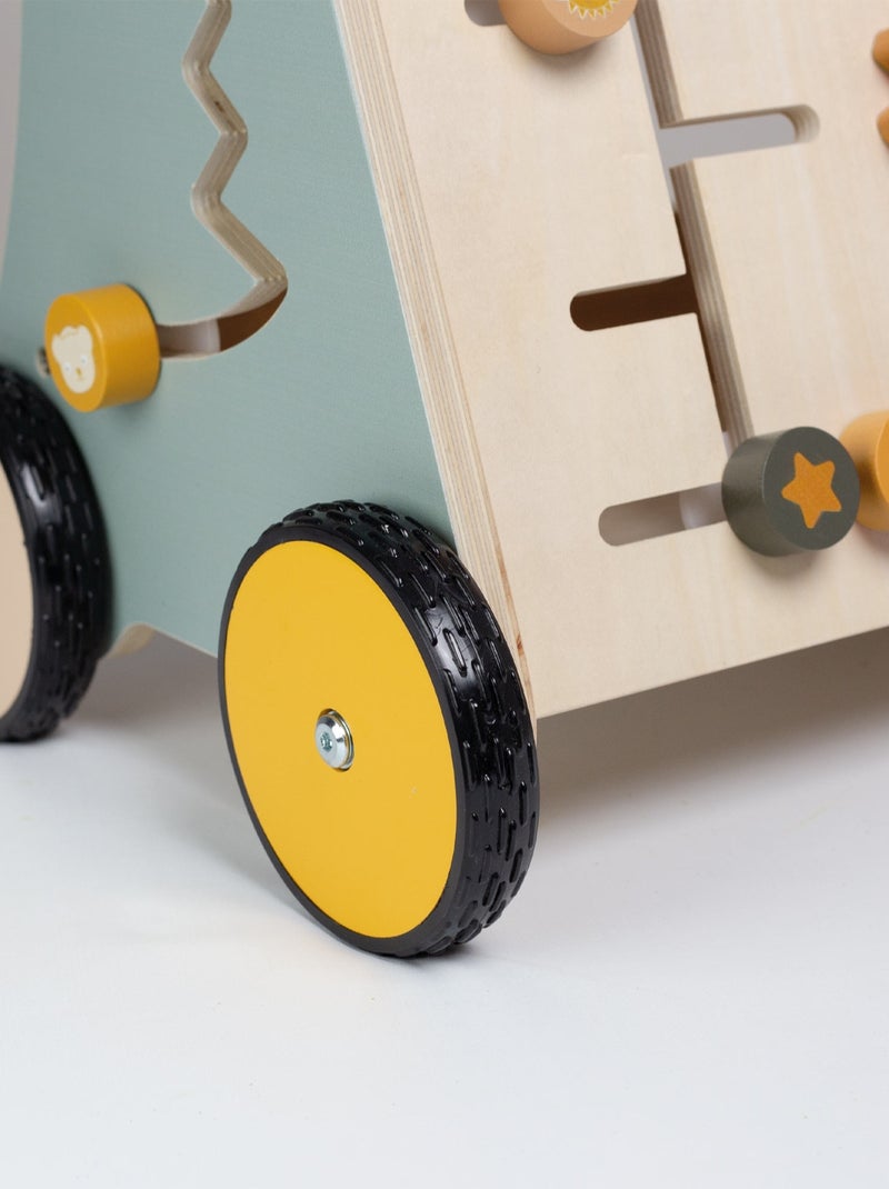 Carrello primi passi bebè con ruote dentellate Multicolore - Kiabi