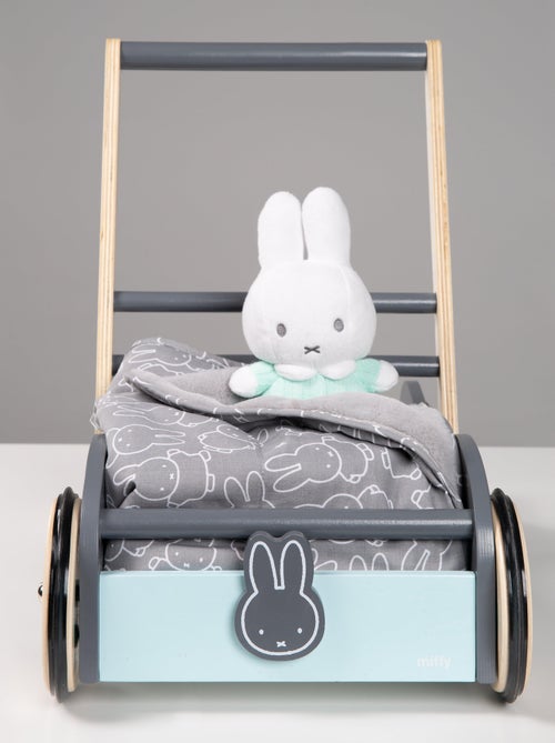 Carrello primi passi in legno a velocità regolabile miffy® – ROBA - Kiabi