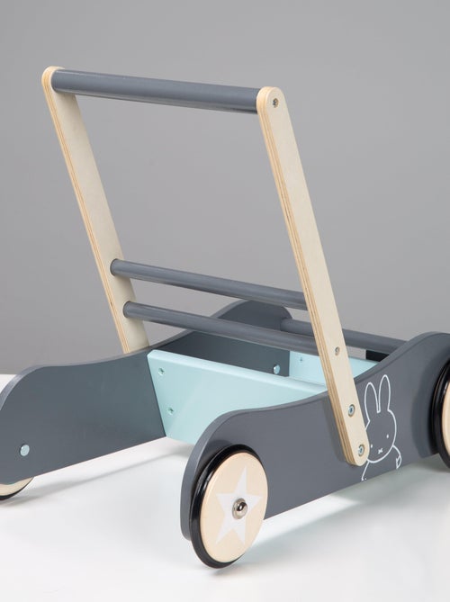 Carrello primi passi in legno a velocità regolabile miffy® – ROBA - Kiabi