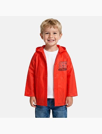 Cars - Impermeabile bambino Lightning McQueen