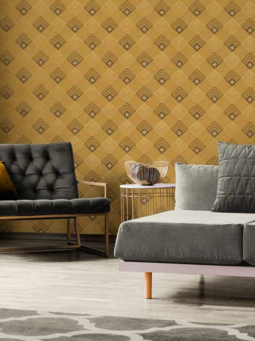 Carta da parati quadrata art déco - Kiabi