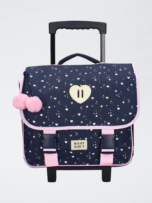 Cartella con rotelle 'fantasia' - Kiabi