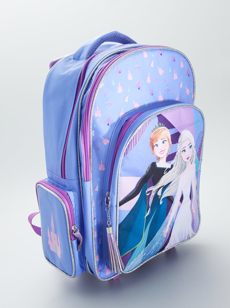 Cartella con rotelle 'Frozen' blu - Kiabi