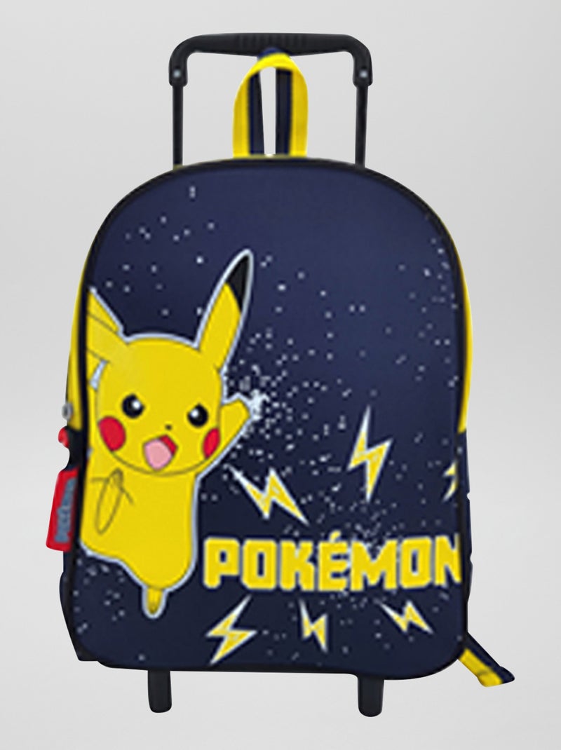 Cartella con rotelle 'Pokemon' blu - Kiabi