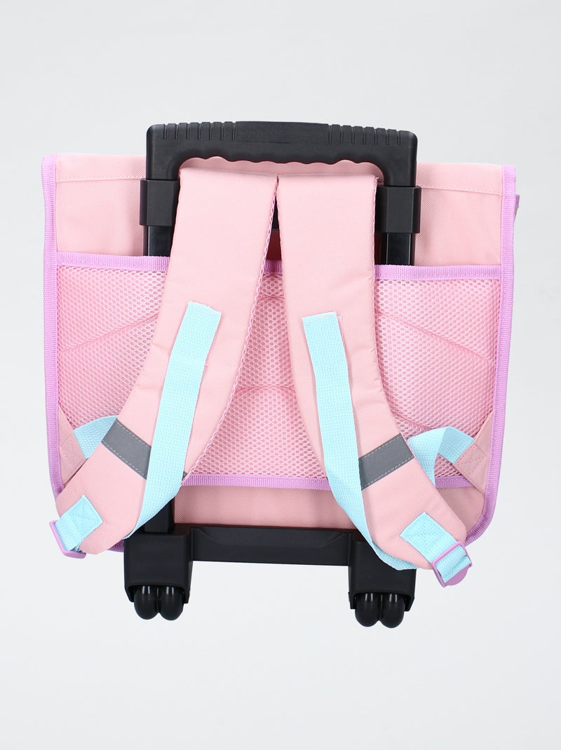Cartella con rotelle Stitch Rosa - Kiabi