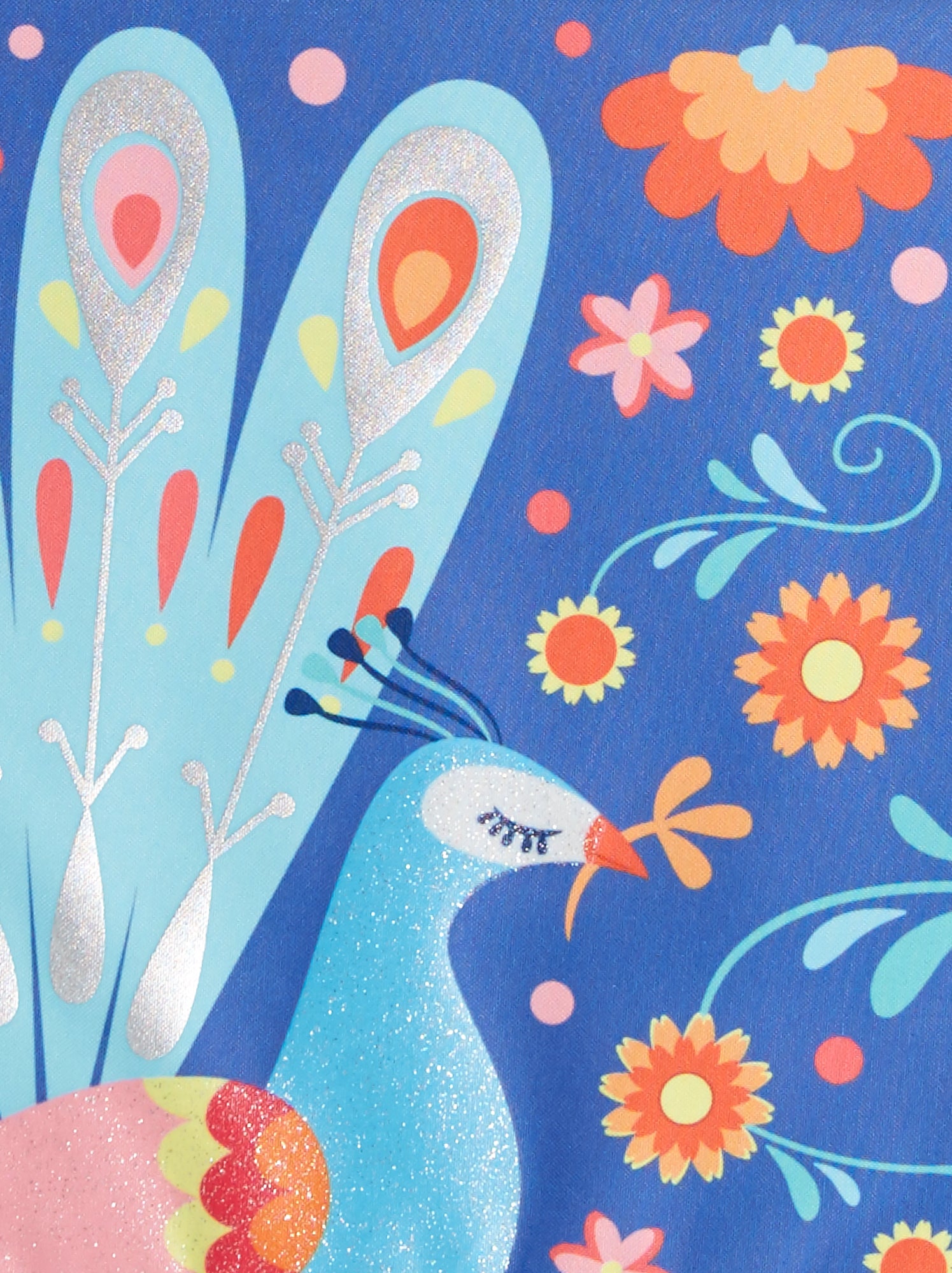 Pantaloni Aladino In Viscosa Con Stampa Pavone | Edizione Limitata, Vita Media Elastica - Foto 5