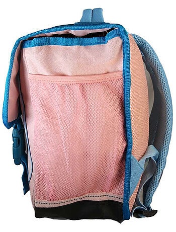 Cartella scolastica bambina Cybel Unicorno 38 cm blu e rosa 2 scomparti