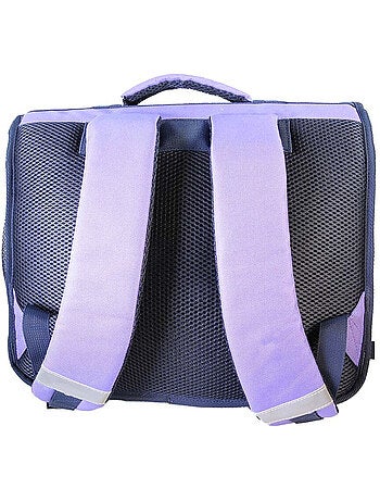 Cartella scolastica bambina Lili Lou 38 cm viola 2 scomparti