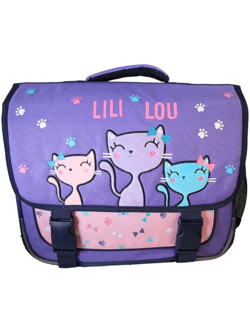 Cartella scolastica bambina Lili Lou 38 cm viola 2 scomparti - Kiabi Cartella scolastica bambina Lili Lou 38 cm viola 2 scomparti - Kiabi