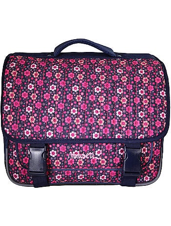 Cartella scolastica bambina Miniseri 38 cm viola 2 scomparti