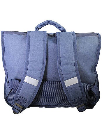 Cartella scolastica bambino Dragons 38 cm blu 2 scomparti