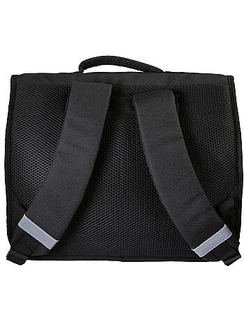Cartella scolastica bambino Fast & Furious 38 cm nera 2 scomparti