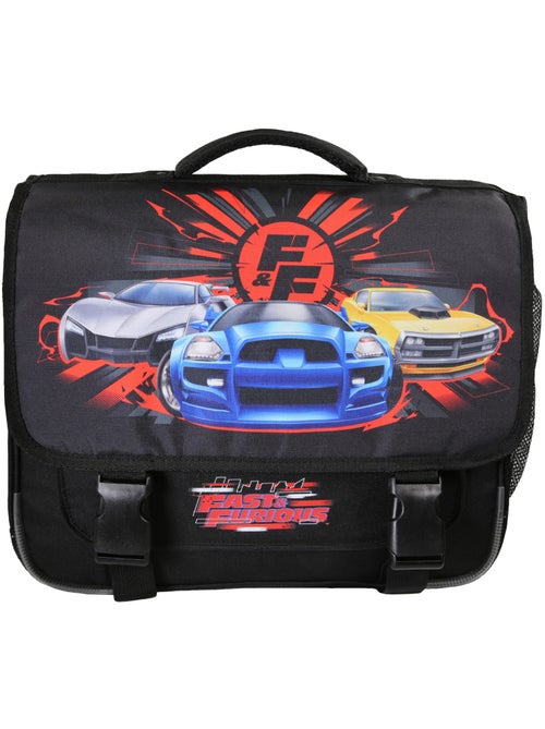 Cartella scolastica bambino Fast & Furious 38 cm nera 2 scomparti - Kiabi Cartella scolastica bambino Fast & Furious 38 cm nera 2 scomparti - Kiabi
