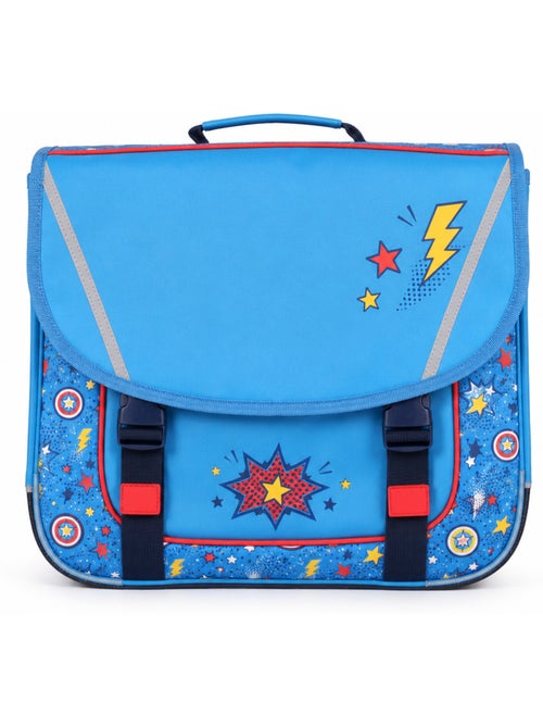 Cartella scolastica bambino Superman 38 cm blu e rossa 2 scomparti - Kiabi Cartella scolastica bambino Superman 38 cm blu e rossa 2 scomparti - Kiabi