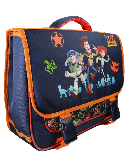 Cartella scolastica bambino Toy Story 38 cm blu 2 scomparti - Kiabi