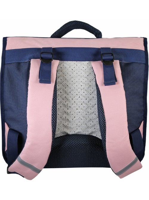 Cartella scolastica da bambina Phileas Cigno da 38 cm – 2 scomparti – Blu e rosa - Kiabi Cartella scolastica da bambina Phileas Cigno da 38 cm – 2 scomparti – Blu e rosa - Kiabi