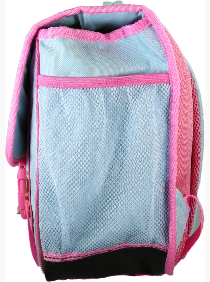 Cartella scolastica My Melody Birdy 38 cm effetto olografico rosa e blu 2 scomparti Multicolore - Kiabi