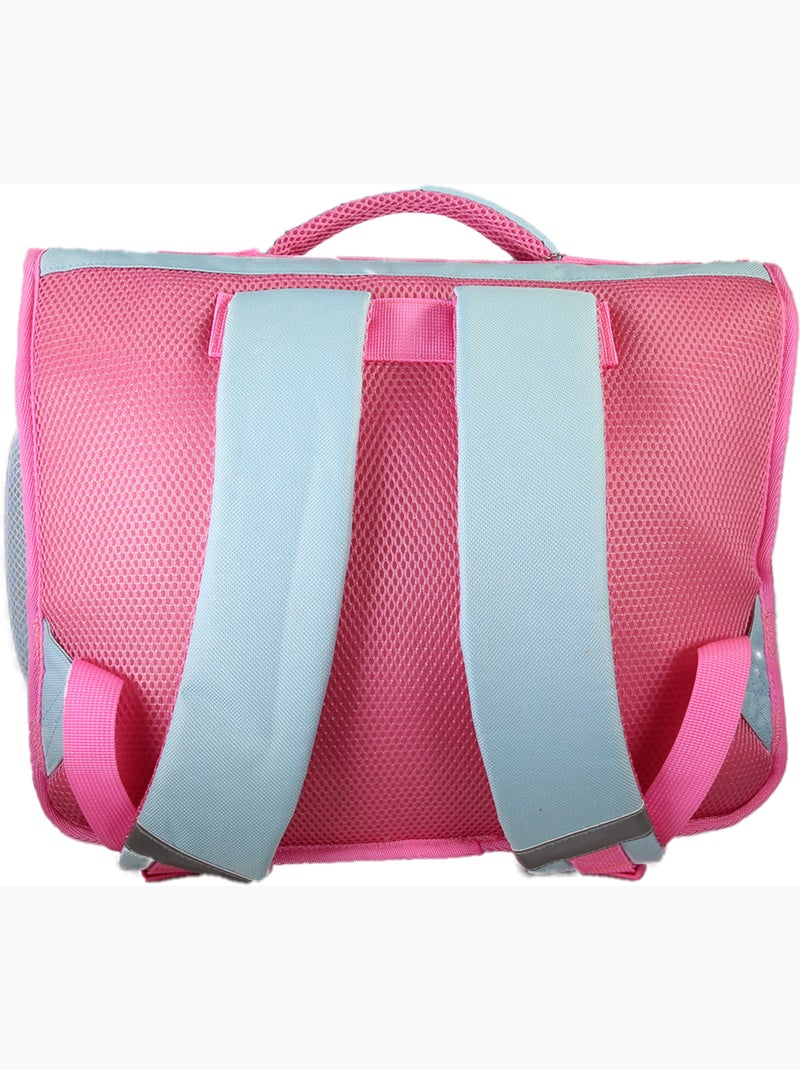 Cartella scolastica My Melody Birdy 38 cm effetto olografico rosa e blu 2 scomparti Multicolore - Kiabi
