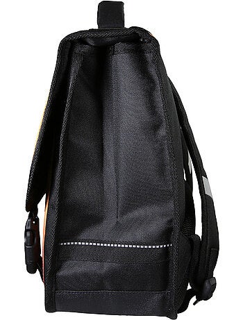 Cartella scolastica Star Wars 38 cm bambino nera e arancione 2 scomparti