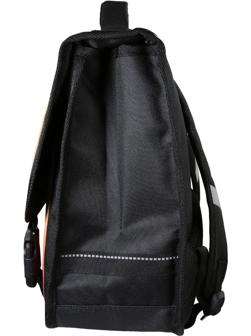 Cartella scolastica Star Wars 38 cm bambino nera e arancione 2 scomparti Multicolore - Kiabi