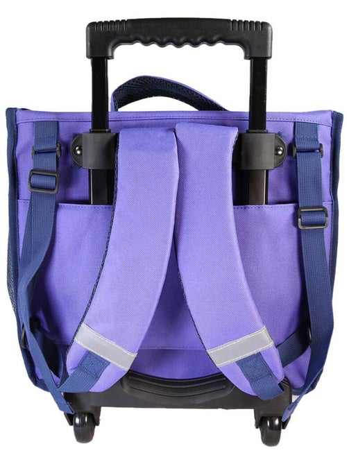 Cartella scolastica trolley bambina Cybel 38 cm viola 2 scomparti primaria - Kiabi