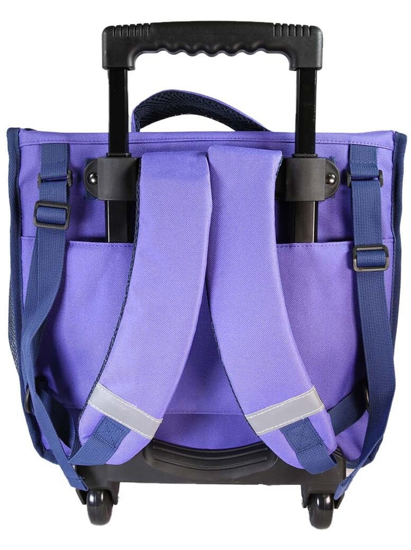 Cartella scolastica trolley bambina Cybel 38 cm viola 2 scomparti primaria Multicolore - Kiabi