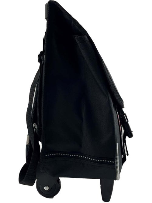 Cartella scolastica trolley bambino Avengers 38 cm nera 2 scomparti - Kiabi