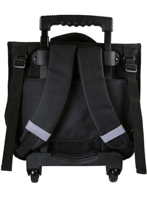 Cartella scolastica trolley bambino Fast & Furious 38 cm nera 2 scomparti - Kiabi