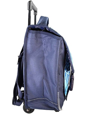 Cartella scolastica trolley Stitch 38 cm blu 2 scomparti