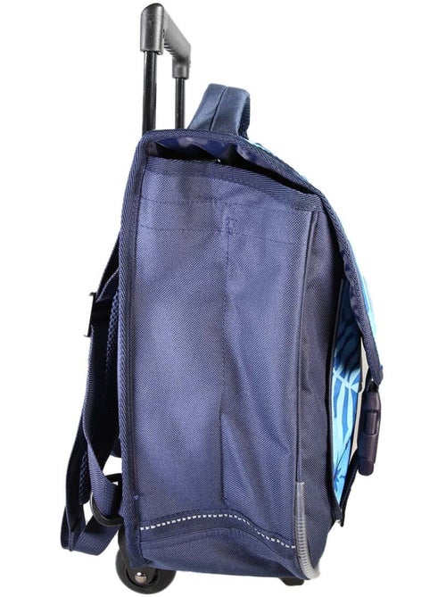 Cartella scolastica trolley Stitch 38 cm blu 2 scomparti - Kiabi