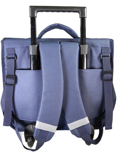 Cartella scolastica trolley Stitch 38 cm blu 2 scomparti - Kiabi