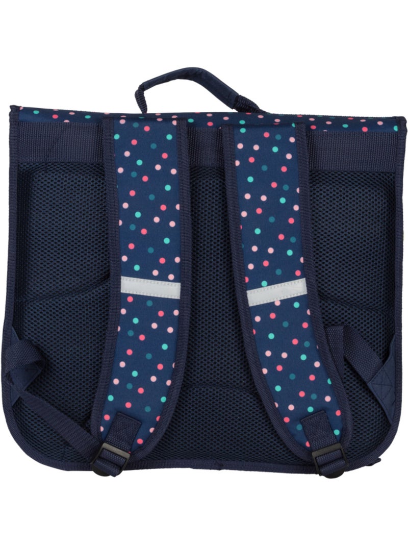 Cartella scuola 38 cm 2 scomparti KIP Girl You Rock blu navy Blu marino - Kiabi